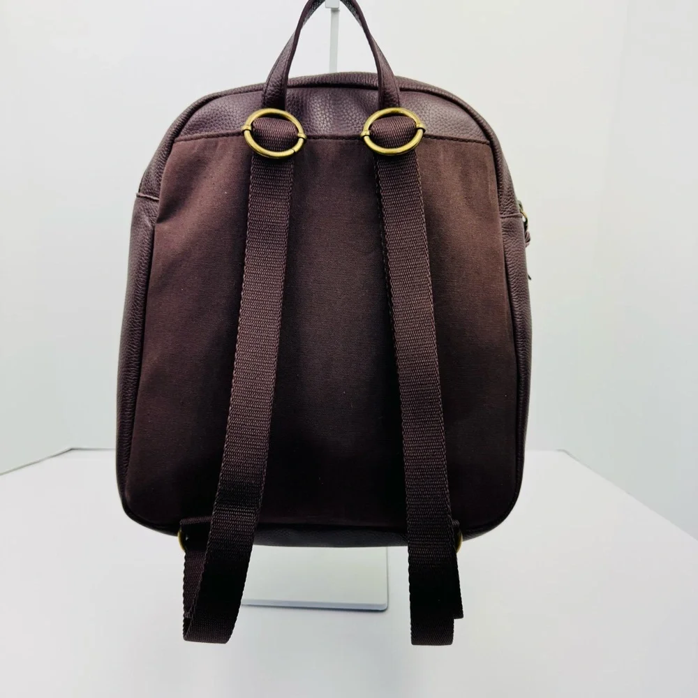 The Sak De Young Leather Backpack. Mahogany color. 100% Genuine leather.